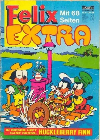 Cover of Huckleberry Finn