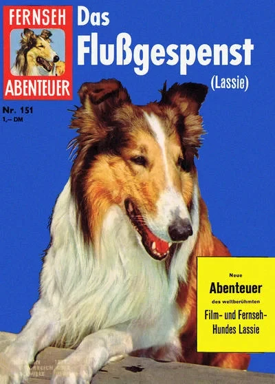 Cover of Das Flussgespenst (Lassie)