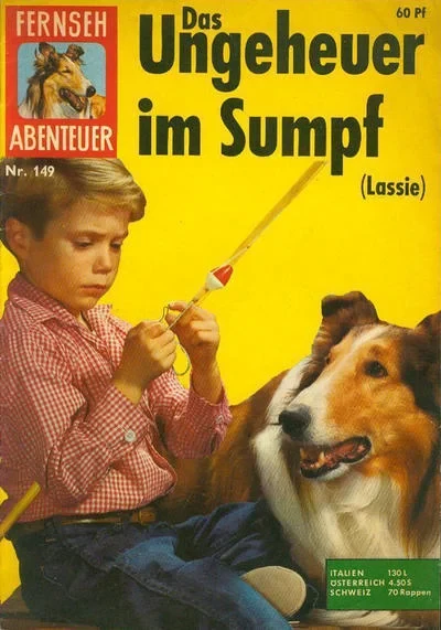 Cover of Das Ungeheuer in Sumpf (Lassie)