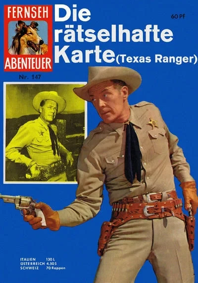 Cover of Die ratselhafte Karte (Texas Ranger)