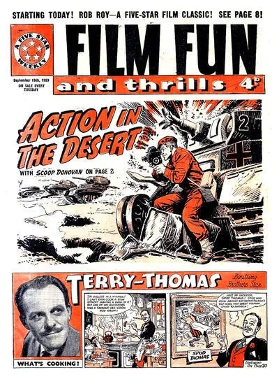 Cover of Action in the Desert