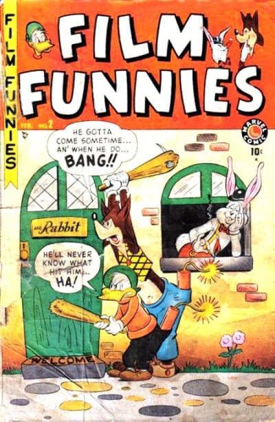 Cover of The Unhappy Hero!