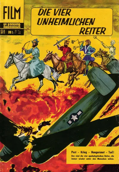 Cover of Die vier unheimlichen Reiter