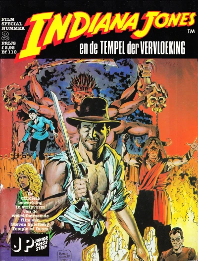 Cover of Indiana Jones en de tempel der vervloeking