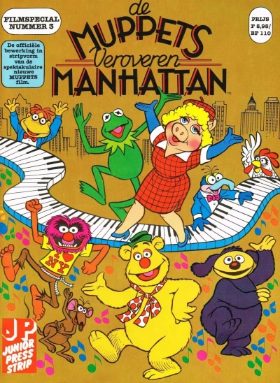 Cover of De Muppets veroveren Manhattan