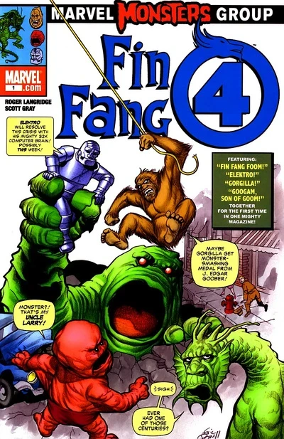 Cover of Fin Fang Four!