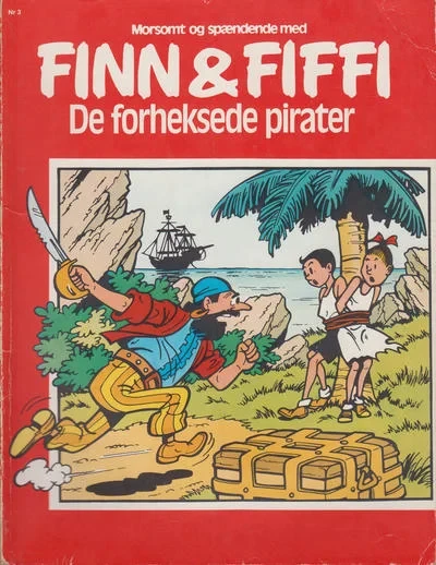 Cover of De forheksede pirater