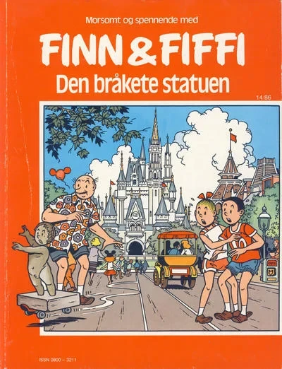 Cover of Den bråkete statuen