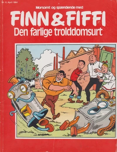 Cover of Den farlige trolddomsmurt