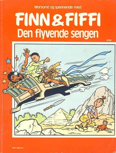Cover of Den flyvende sengen