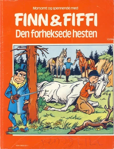 Cover of Den forheksede hesten