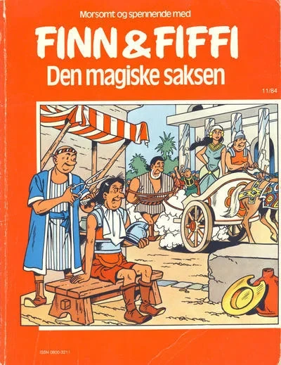 Cover of Den magiske saksen