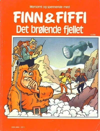 Cover of Det brølende fjellet