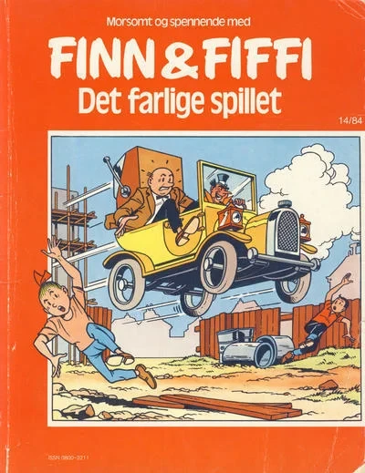 Cover of Det farlige spillet