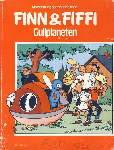 Cover of Gullplaneten