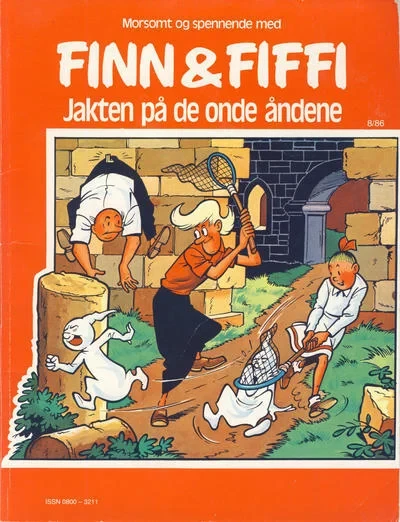 Cover of Jakten på de onde åndene