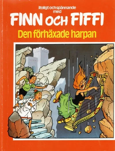 Cover of Den förhäxade harpan