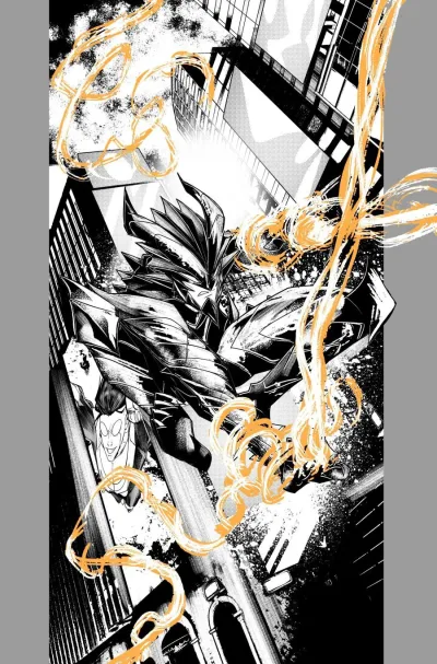 Cover of Cover D 1:25 Patrick Mulholland Black & White Variant