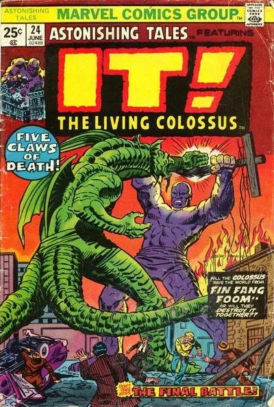 Cover of Five Claws of Death!