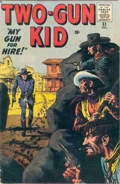 Cover of Five Guns Against The Kid!