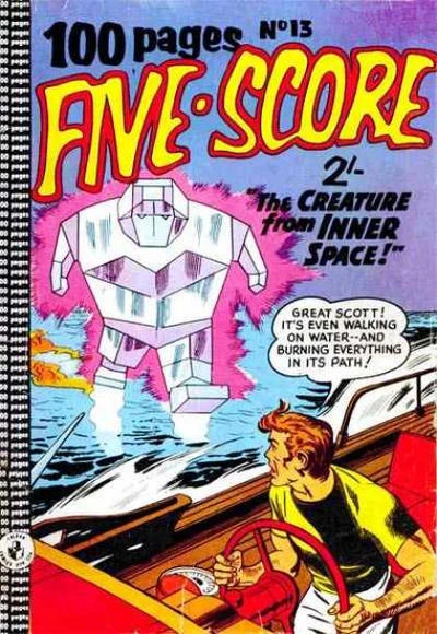 Cover of The Creature from Inner Space!