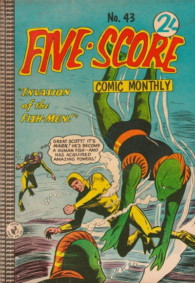 Cover of Invasion of the Fish-Men!