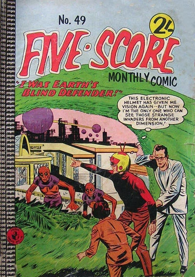 Cover of I Was Earth's Blind Defender!