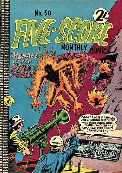 Cover of Menace of the Fire Furies
