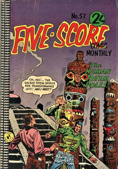 Cover of The Human Totem Poles