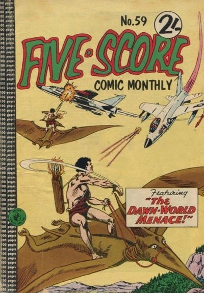 Cover of The Dawn-World Menace