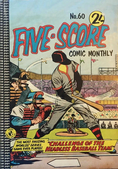Cover of Challenge of the Headless Baseball Team!