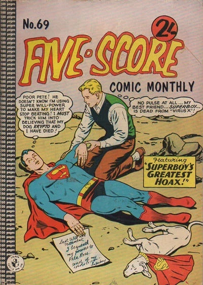 Cover of Superboy's Greatest Hoax