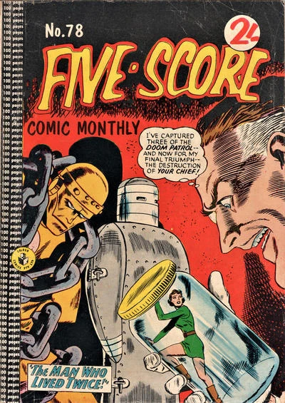 Cover of The Man Who Lived Twice
