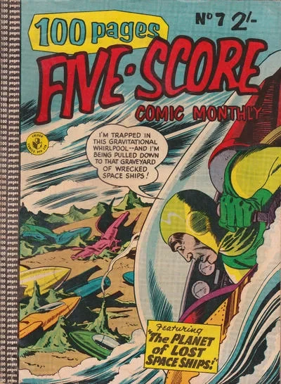 Cover of The Planet of Lost Space Ships!
