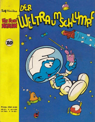Cover of Die Schlümpfe: Der Weltraumschlumpf