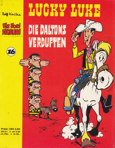 Cover of Lucky Luke - Die Daltons verduften
