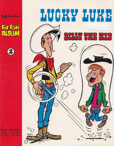 Cover of Lucky Luke Billy The Kid