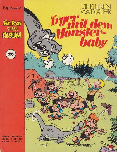 Cover of Die kleinen Waldläufer - Ärger mit dem Monsterbaby