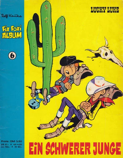 Cover of Lucky Luke: Ein schwerer Junge