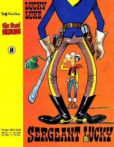 Cover of Lucky Luke: Sergeant Lucky