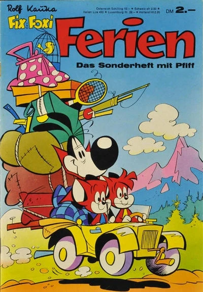 Cover of Ferien - Das Sonderheft mit Pfiff