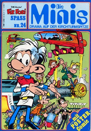 Cover of Die Minis: Drama auf der Kirchturmspitze