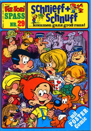 Cover of Schnieff + Schnuff ...kommen ganz groß raus