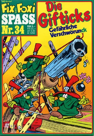 Cover of Die Gifticks: Gefährliche Verschwörunck