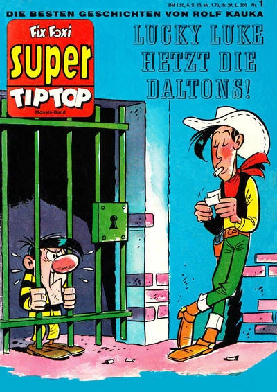 Cover of Lucky Luke hetzt die Daltons