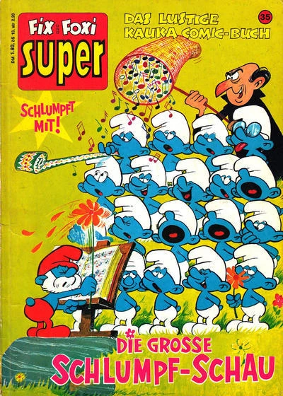 Cover of Die Schlümpfe: Die große Schlumpf-Schau