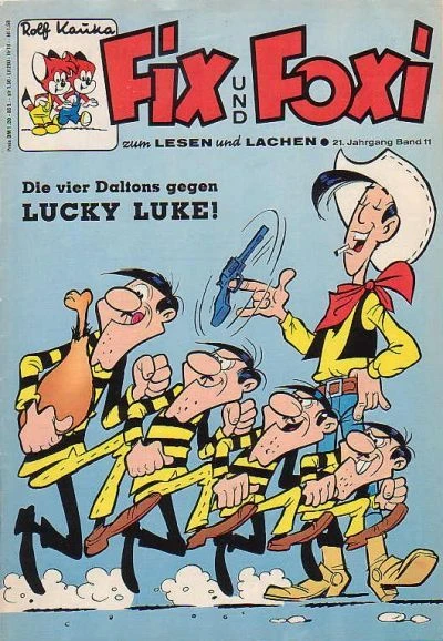 Cover of Lucky Luke!