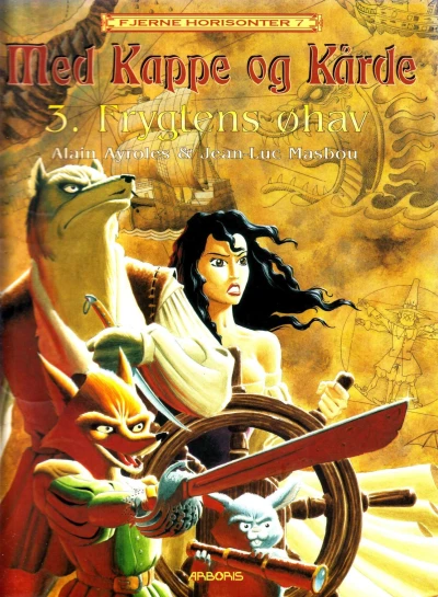 Cover of Med kappe og kårde 3: Frygtens øhav