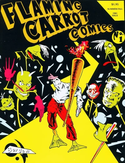 Cover of Flaming Carrot & the Invisible Jackets