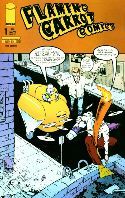 Cover of Flaming Carrot Goes PC!